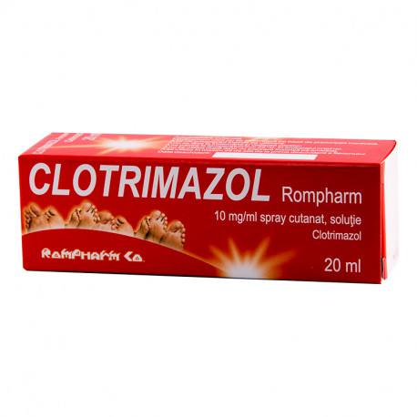 Clotrimazol Rompharm 10mg/ml spray 20ml